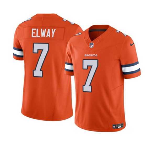 Men & Women & Youth Denver Broncos #7 John Elway Orange 2023 F.U.S.E. Vapor Untouchable Football Stitched Jersey->denver broncos->NFL Jersey